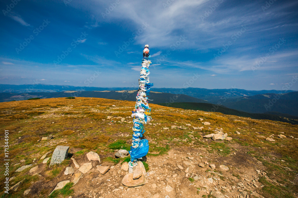 Obraz premium Mountain Goverla, the highest peak of Ukraine