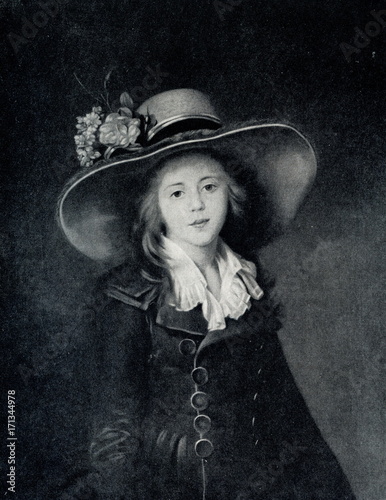 Portrait of Ekaterina Alexandrovna Stroganova (Jean-Louis Voille, ca. 1781) photo
