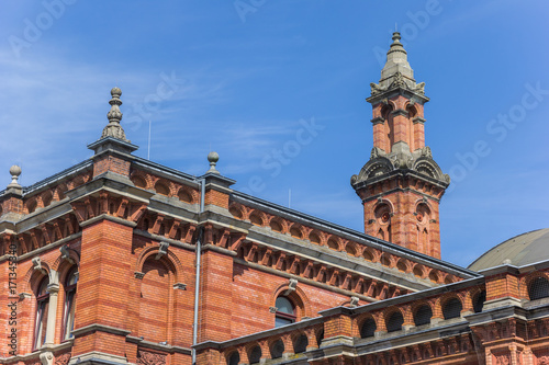Tower of the main railway station of Bremen