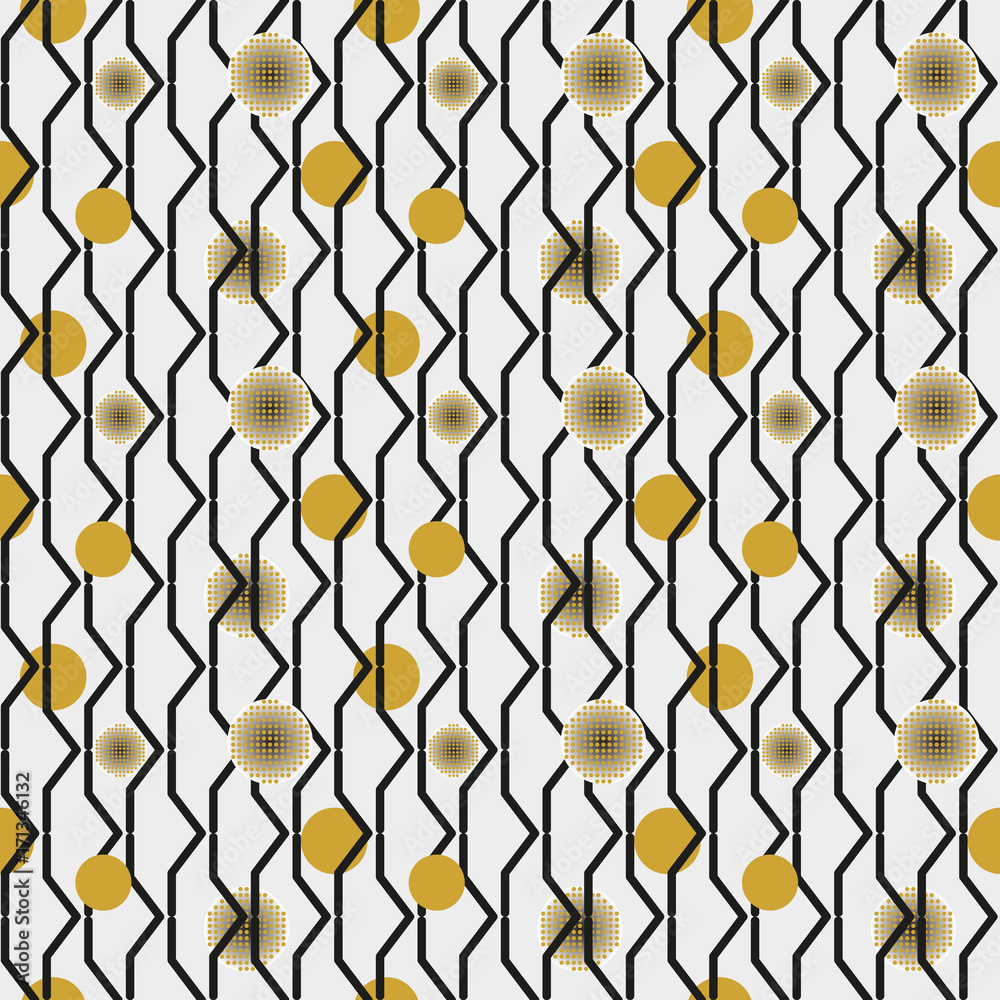Abstract geometric seamless pattern. Vector background Abstract geometric seamless pattern. Vector background