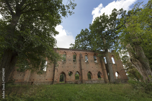 Die Klosterruine in Boitzenburg, Uckermark