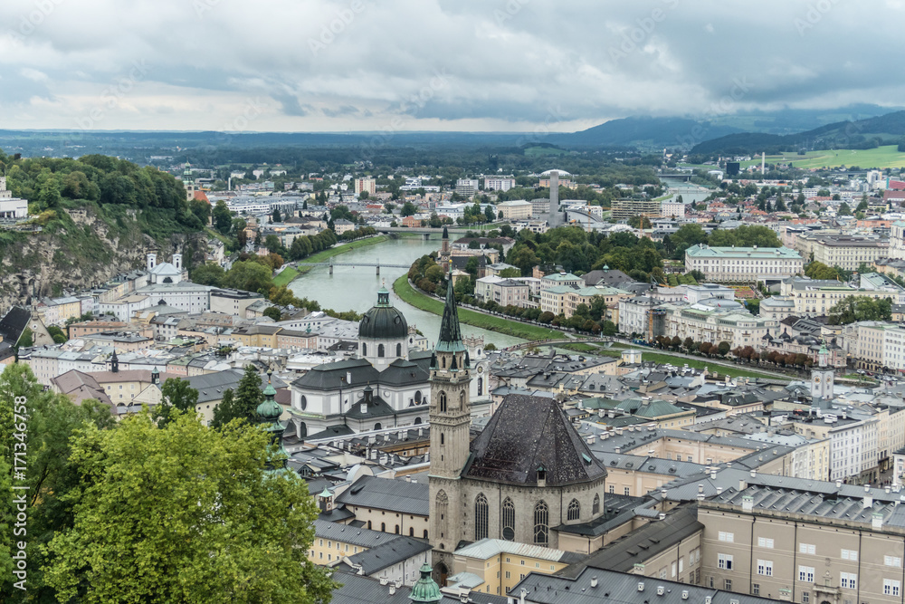 salzburg with river