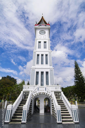 Jam Gadang is a landmark of Bukittinggi City
