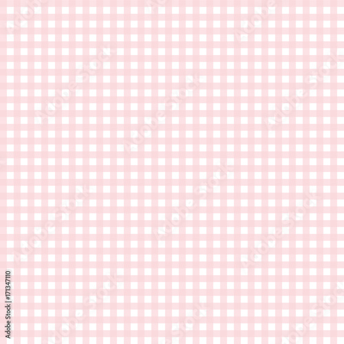 Cute pink gingham pattern