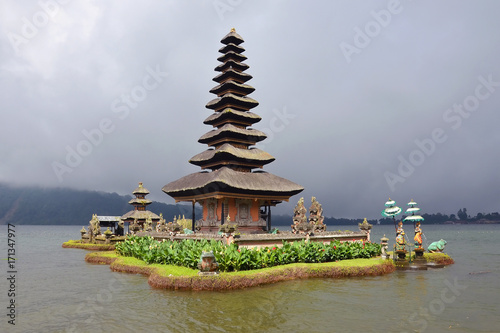 Pura Ulun Danu Beratan water temple on Bali, Indonesia