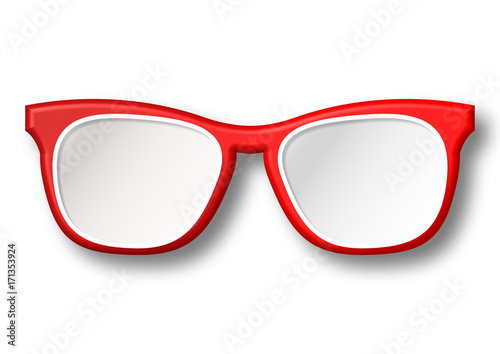 Glasses - isolated on white