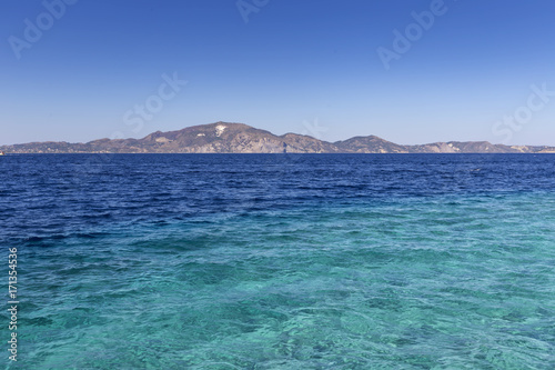 Seascape in Zakynthos Greece