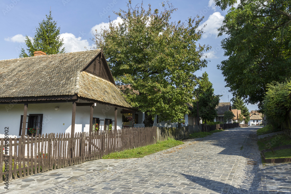 Village houses in Holloko