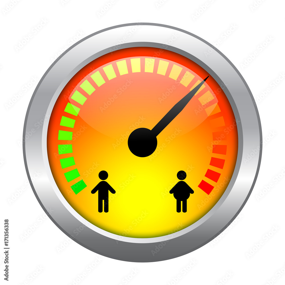 Weight Meter rounded icon. Vector illustration. Weight Meter rounded icon. Vector illustration.