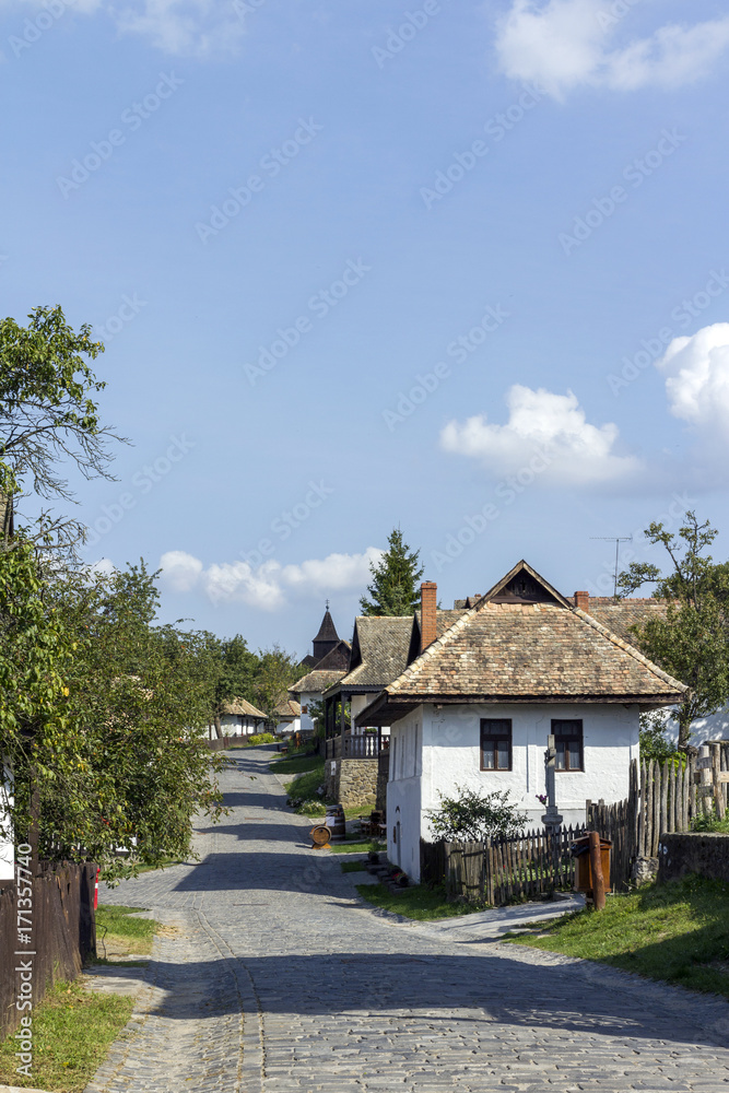 Village houses in Holloko