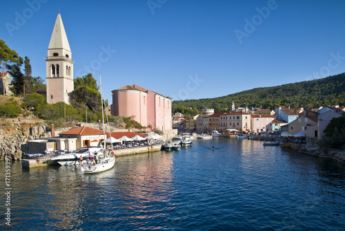 Veli Losinj view of the city, Croatia
