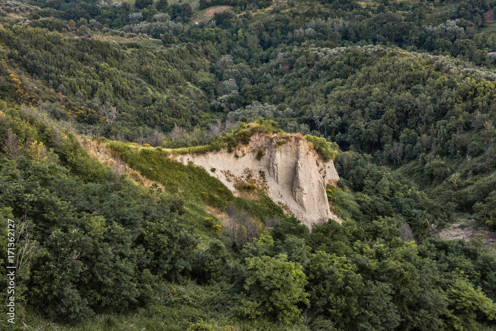 Fototapeta premium badlands in the wood