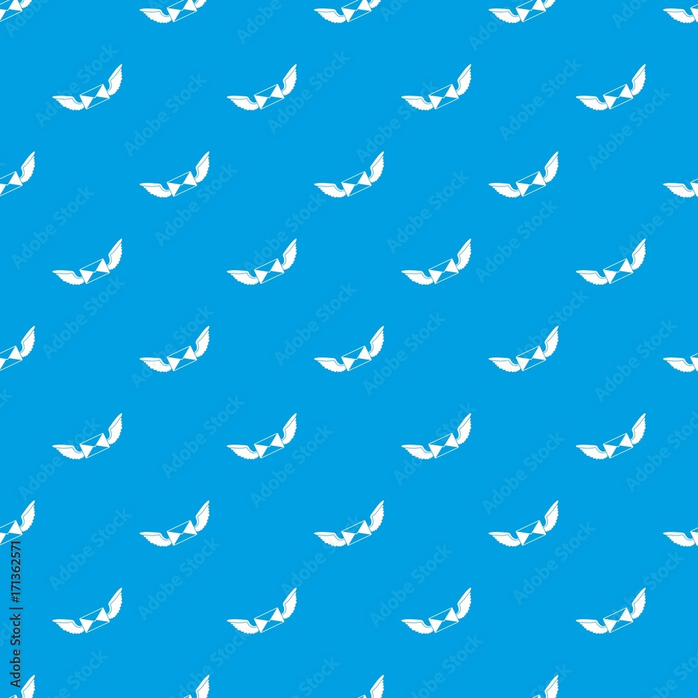 Love letter pattern seamless blue Love letter pattern seamless blue