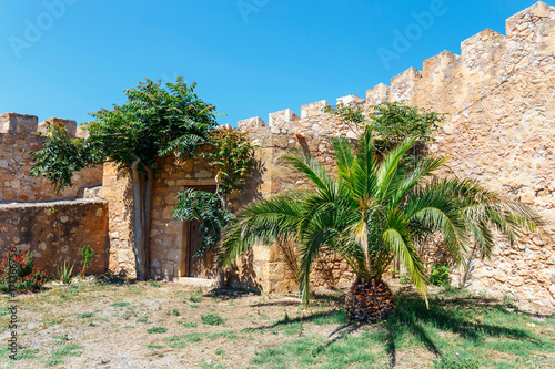 View of the historic venetian fort of Kazarma. Sitia, Crete photo