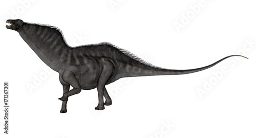Amargasaurus dinosaur - 3D render © Elenarts