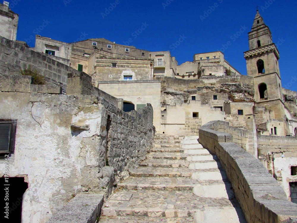 Scale a Matera: Patrimonio dell'UNESCO e città europea della cultura 2019 (Basilicata-Italia) 