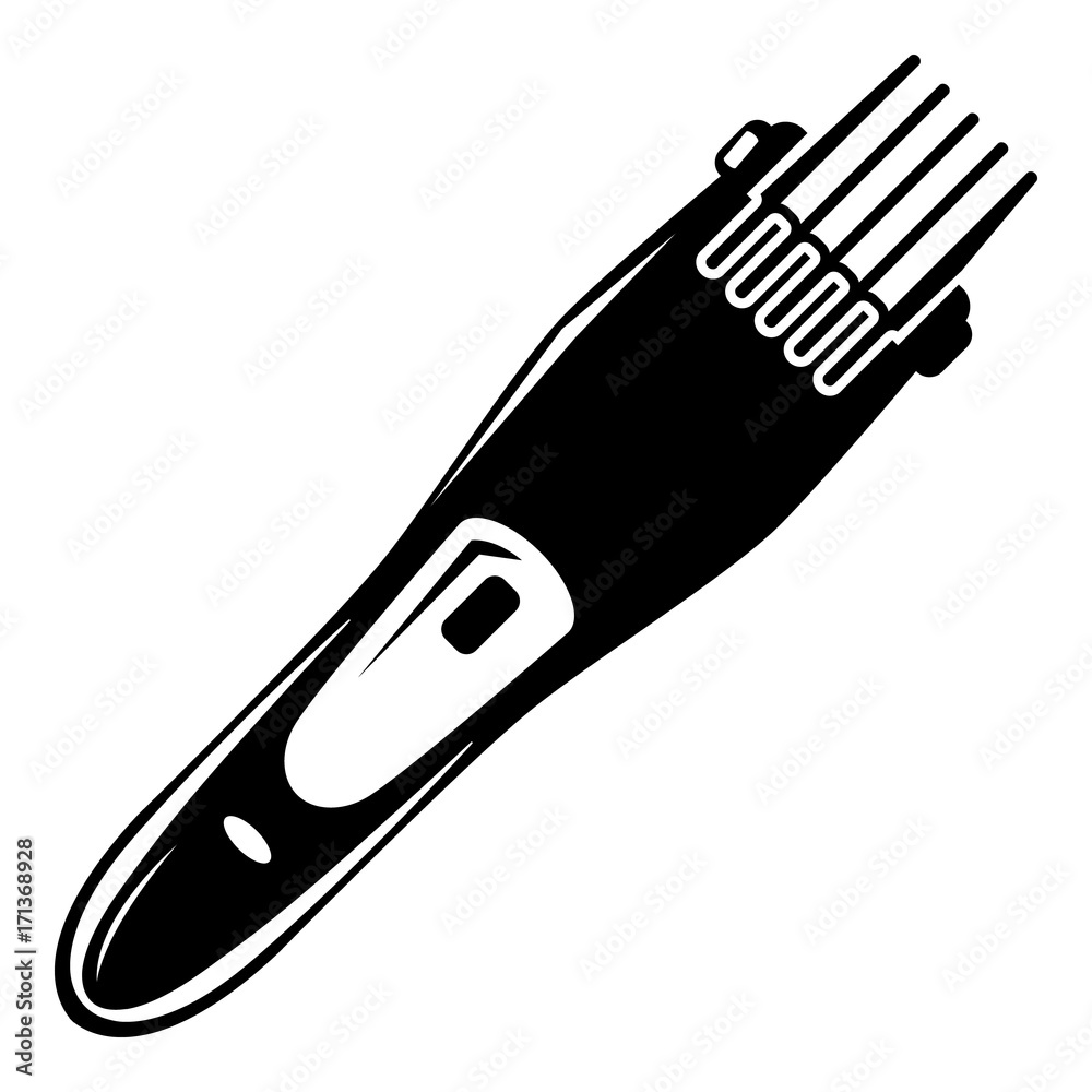 Electric hair clipper icon , simple style Electric hair clipper icon , simple style