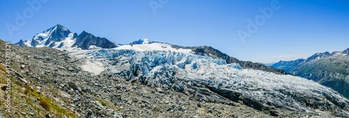 Glacier of Le Tour and Chardonnait
