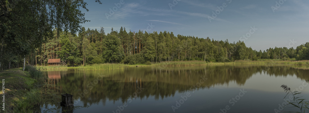 Nadnakolicky pond in south Bohemia region