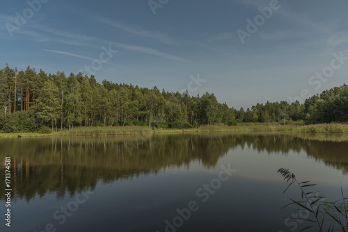 Nadnakolicky pond in south Bohemia region