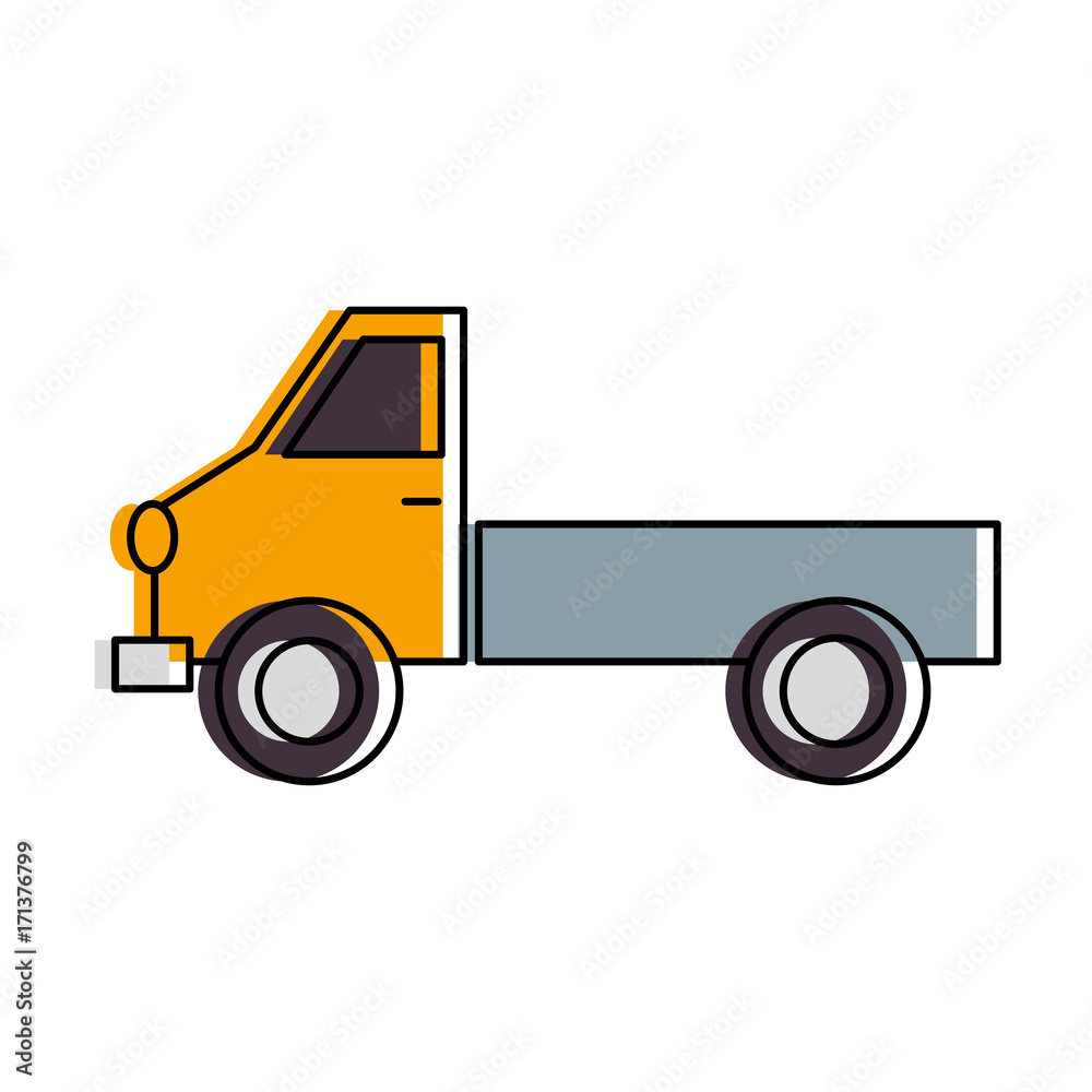 cargo truck icon over white background colorful design vector illustration cargo truck icon over white background colorful design vector illustration