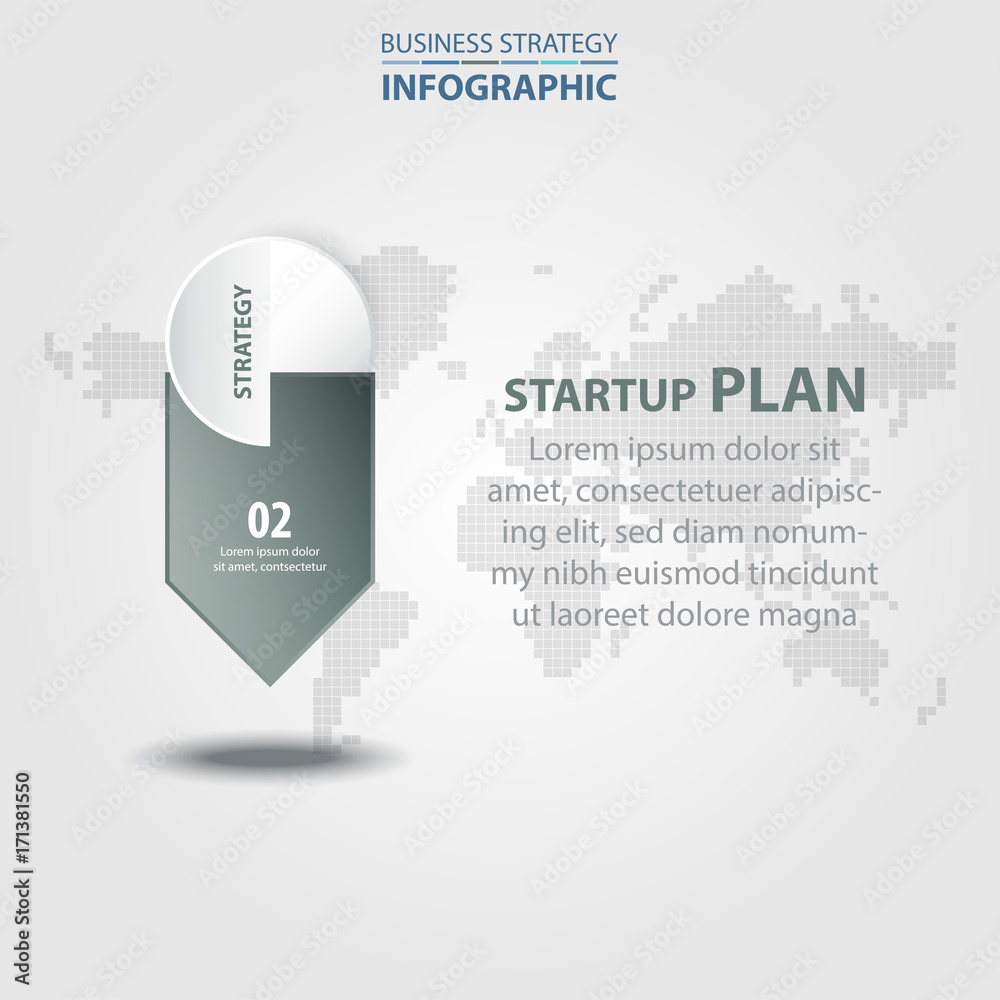 Business Infographics design elements message drop pin points Business Infographics design elements message drop pin points