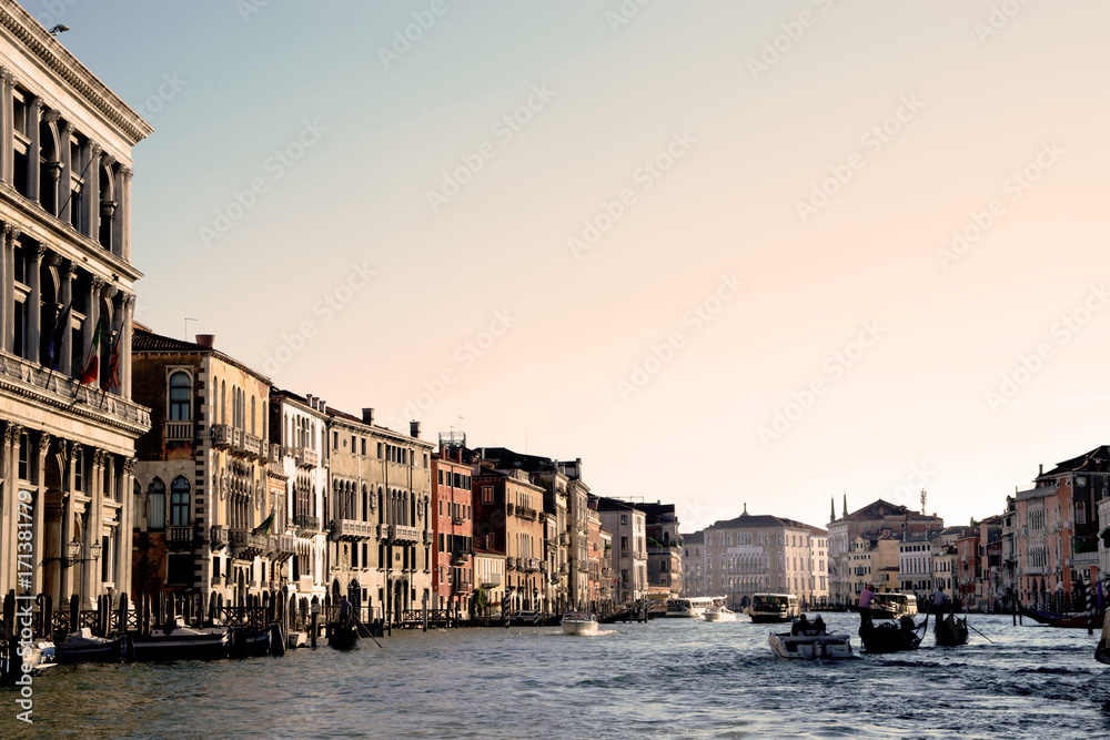 Canale Grande in Venice, Italy