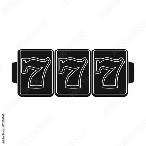 Game single icon in black style.Game, vector symbol stock illustration web.