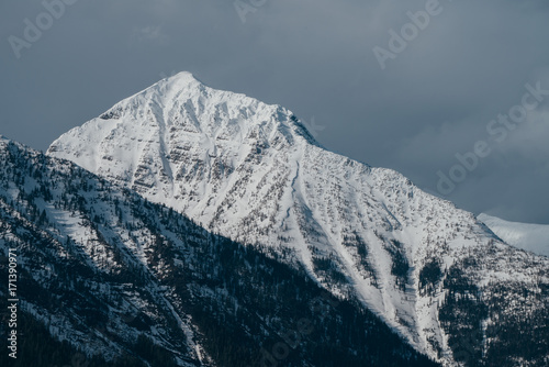View of snowcapped mountain against sky