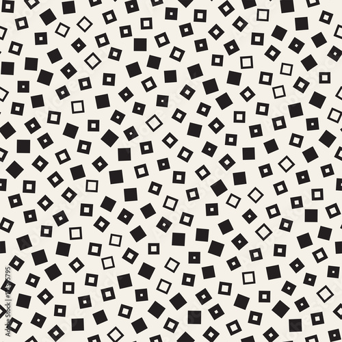 Seamless primitive jumble minimalism patterns. Randomly scattered geometric shapes. Abstract background design