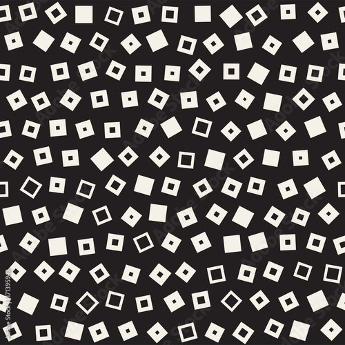 Seamless primitive jumble minimalism patterns. Randomly scattered geometric shapes. Abstract background design