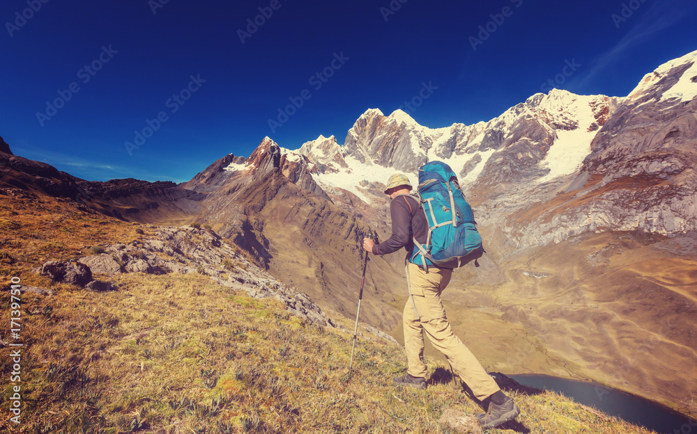 Fototapeta premium Hike in Peru