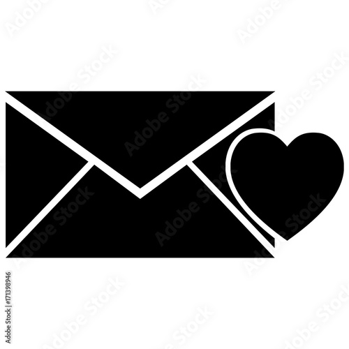Love Letter and Heart Icon