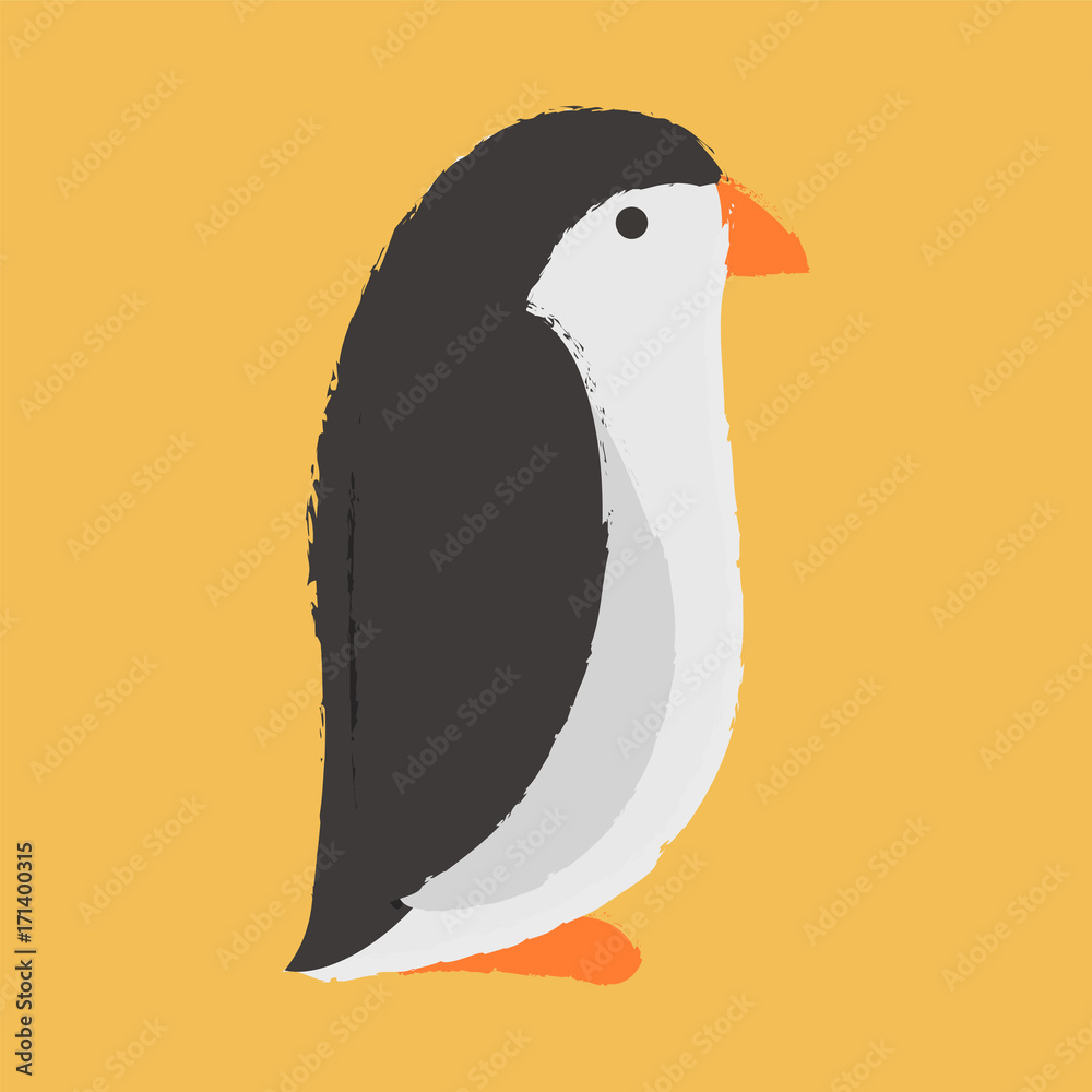 Fototapeta premium Illustration drawing style set of wildlife