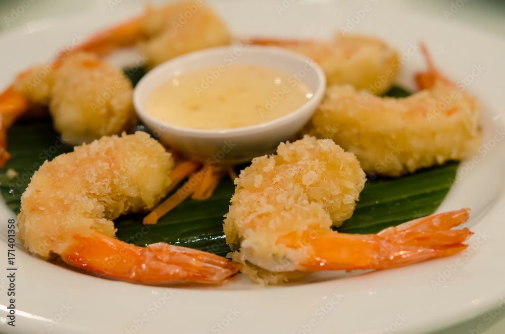 Fried shrimp Fried shrimp
