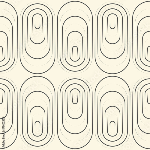 Seamless Curved Stripe Patt...