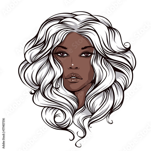 beautiful face swarthy tanned girl