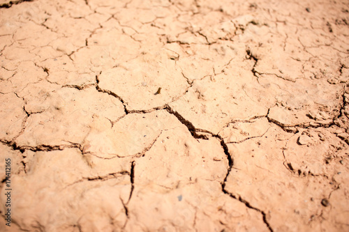 Dry land, Ground caused by drought.
