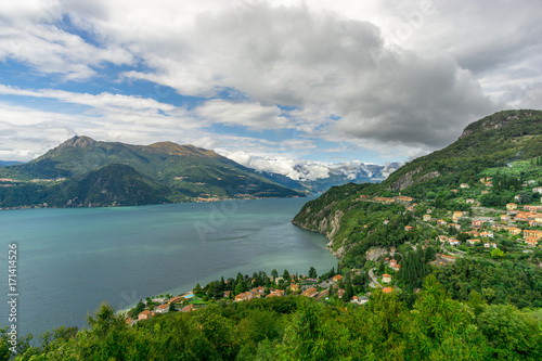 Amazing view over Lake Como, Italy © luili