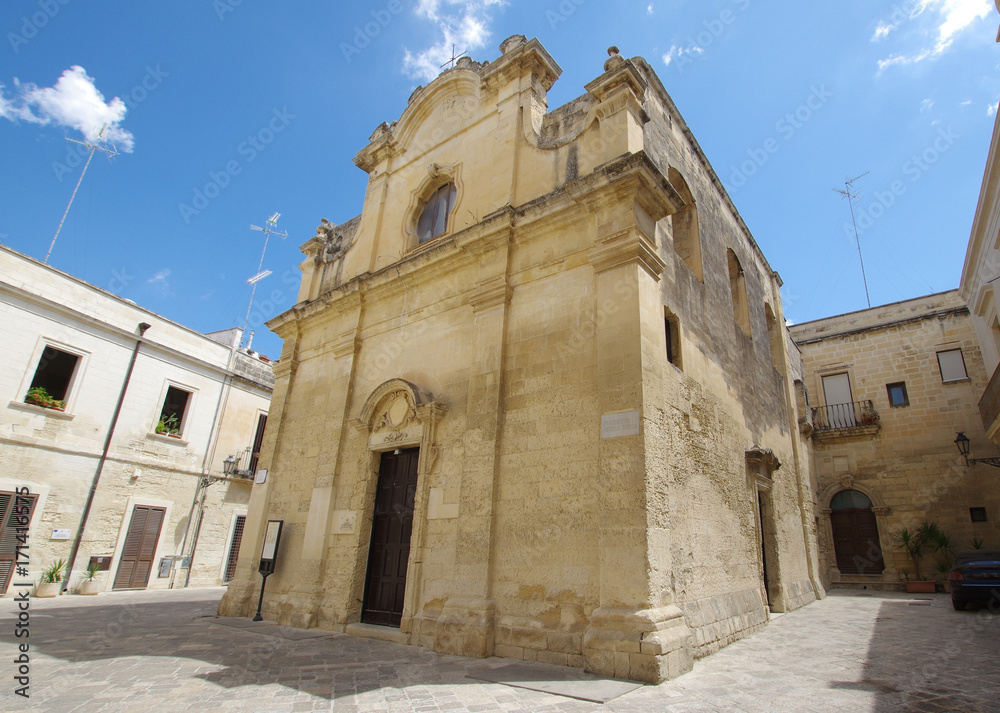 Fototapeta premium Byzantine rite church, Lecce