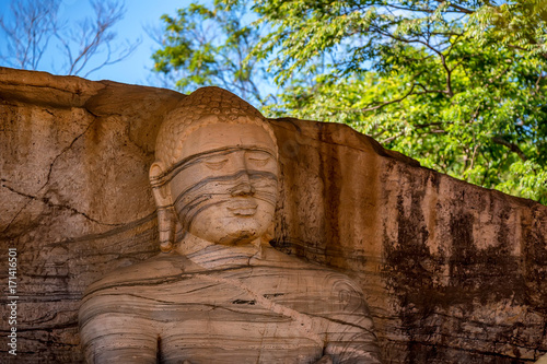 Standing image of Buddha in Gal Vihara