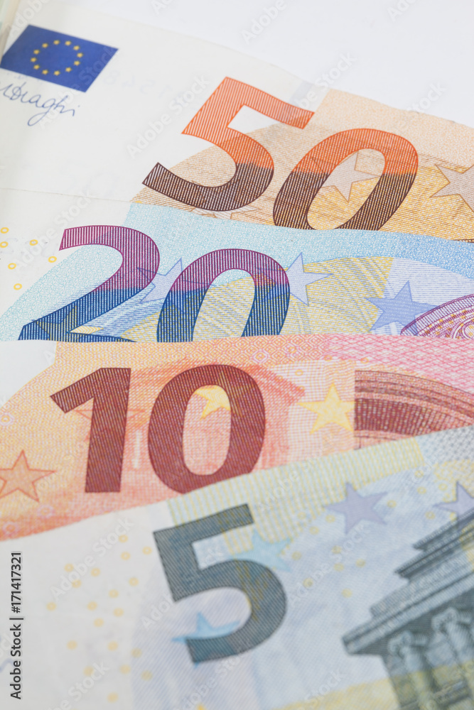 Euro money banknotes Euro money banknotes