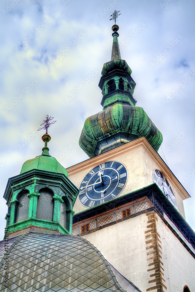 St. Martin church in Trebic, Czech Republic St. Martin church in Trebic, Czech Republic