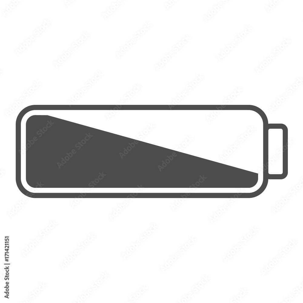 Smartphone or cell phone low battery icon. Low energy symbol. Flat vector illustration. Smartphone or cell phone low battery icon. Low energy symbol. Flat vector illustration.