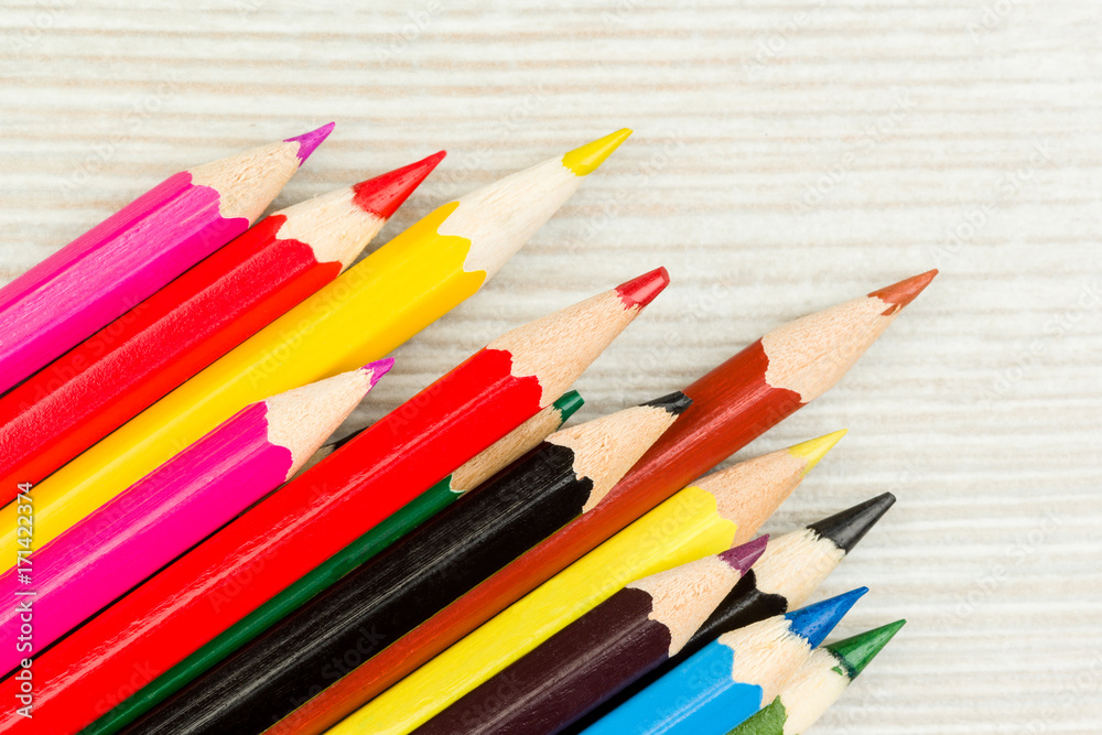 Colored pencils Colored pencils