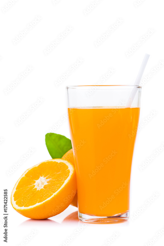 fresh orange isolated on white background fresh orange isolated on white background