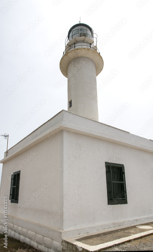 Lighthouse at Cape Lefkatas, Greece