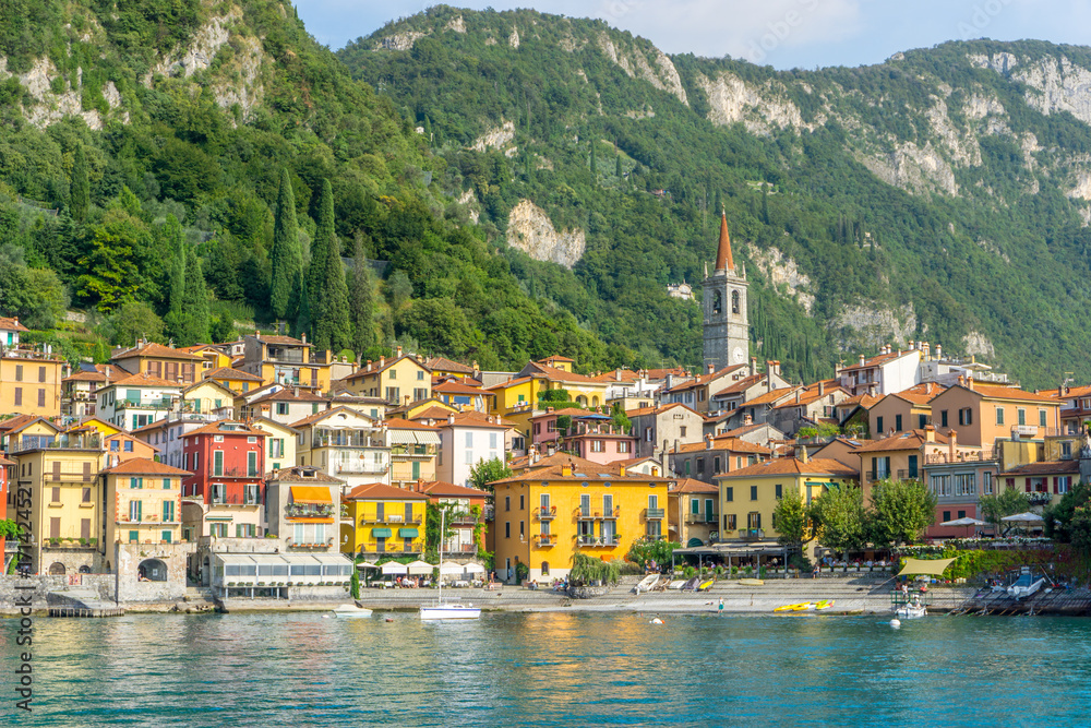small town Varenna Lake Como, Italy