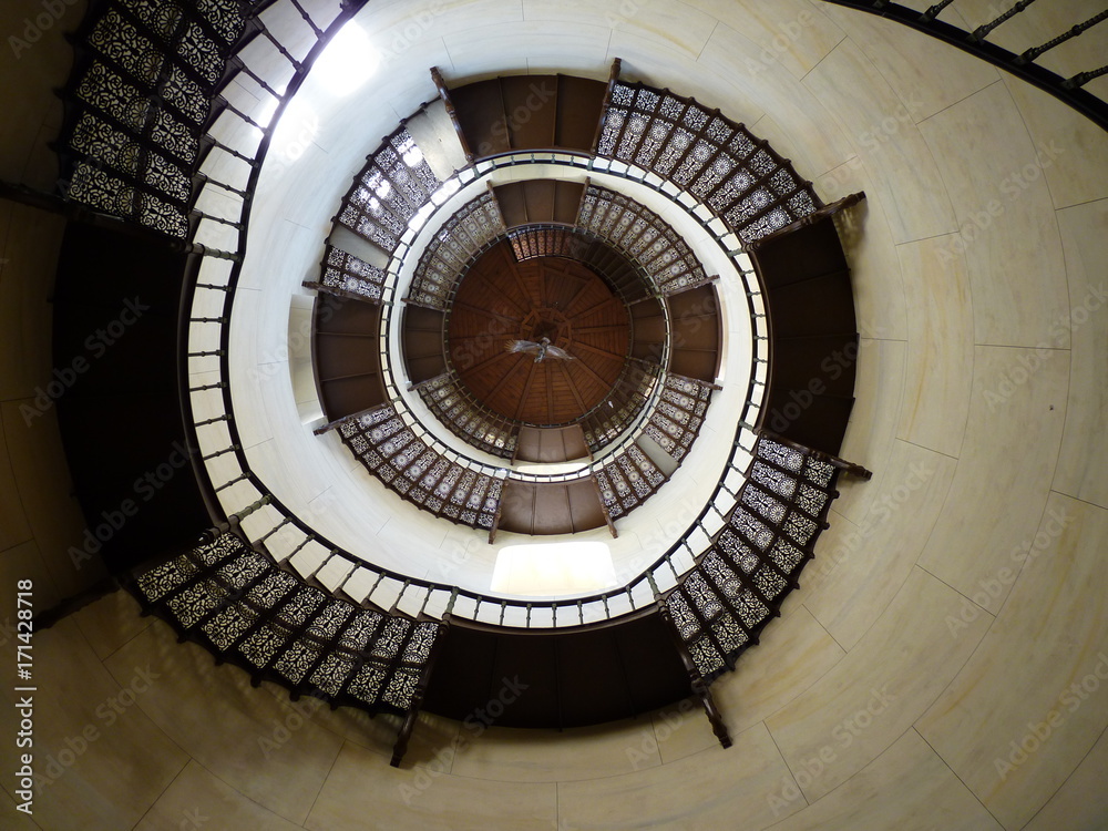 Fototapeta premium Wendeltreppe