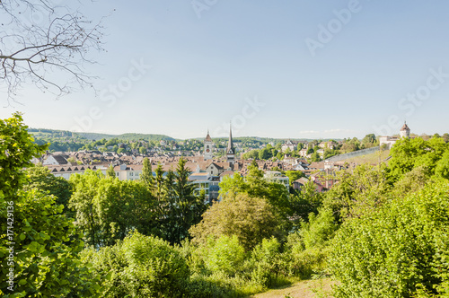 Schaffhausen, Stadt, Altstadt, Altstadthäuser, Munot, Festung, St. Johann, Pfarrkirche, Münsterkirche, Stadtrundgang, Frühling, Schweiz